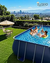 Sunrio 18'*9'*52" Rectangular Above Ground Swimming