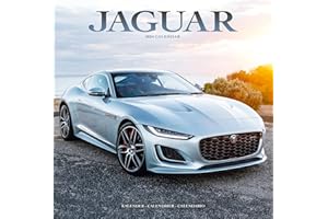 Jaguar Calendar 2024 Square Car Wall Calendar - 16 Month