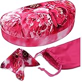 MyEyeglassCase Large Curved Sunglasses Case - Women Hard Shell Glasses Holder - XL Large Eyeglass Case with Pouch &Cloth