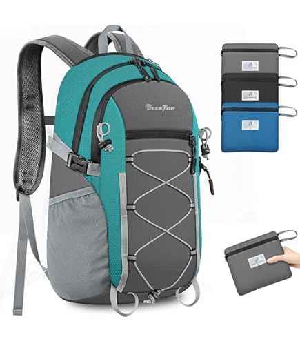 Seektop Lightweight Packable 20L-28L Hiking Backpack for Women Men