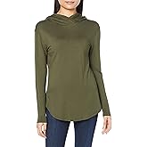 Amazon Essentials Women's Supersoft Terry Essentials Hoodie, Standard-Fit Long-Sleeve Pullover