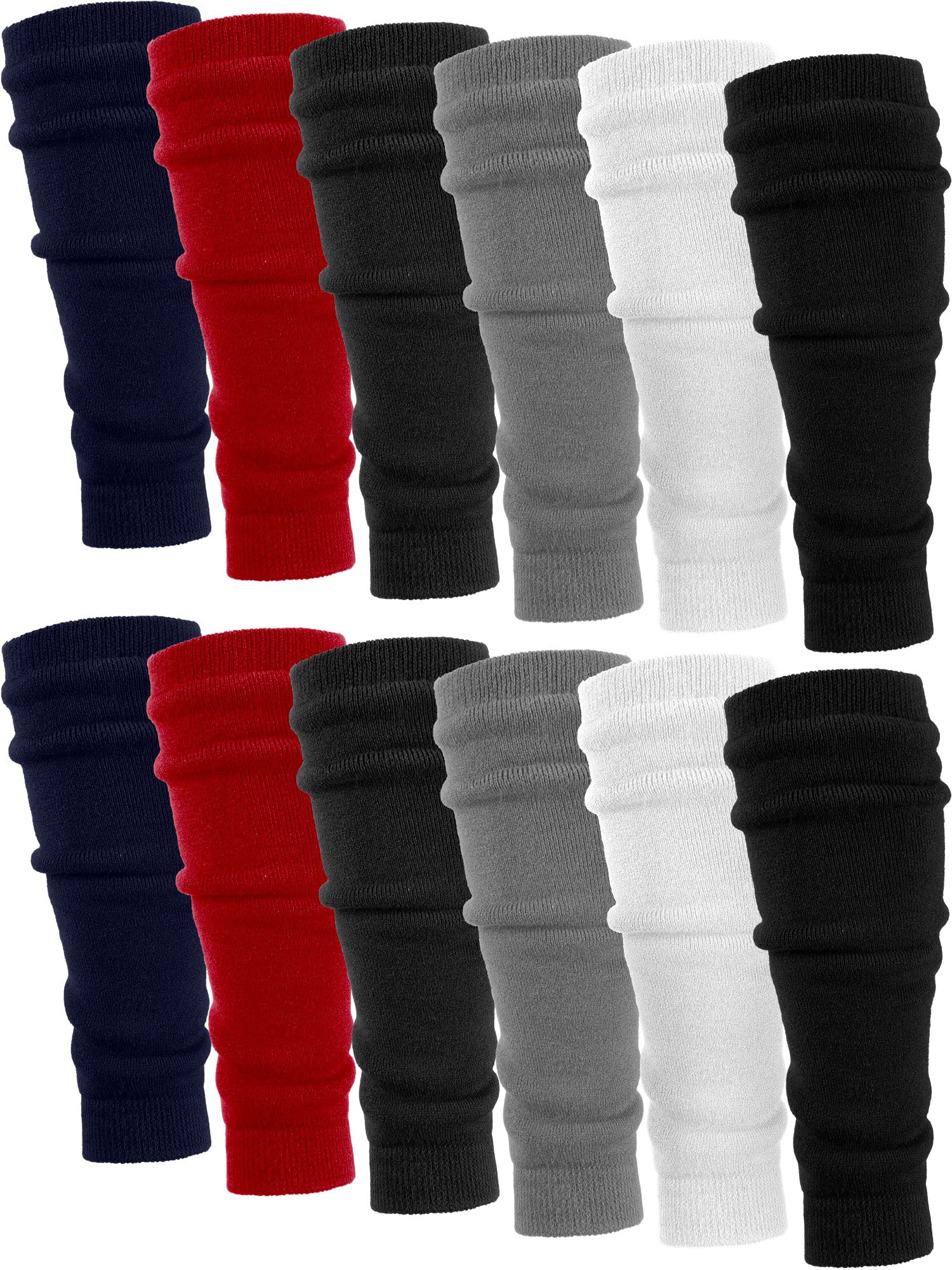 Photo 1 of ***STOCK IMAGE FOR REFERENCE***
Foaincore 12 Pairs Leg Warmers for Women Winter 80's Knit Ankle Warmers Ribbed Long Boot Socks for Dance Party