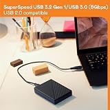 WD 4TB My Passport Portable External Storage USB 3.0 Black view 6