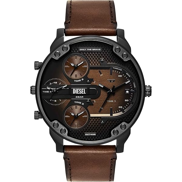 Montre Diesel Mr. Daddy 2.0 DZ7420 Chronographe 57mm - étanche 3 ATM, Pile, Neuf Avec étiquettes