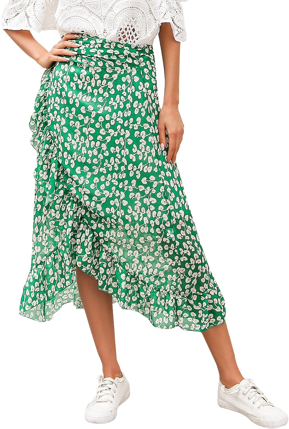 chiffon skirts amazon