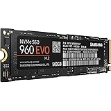 Samsung 960 EVO Series - 500GB NVMe - M.2 Internal SSD (MZ-V6E500BW)
