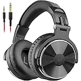 OneOdio Wired Over Ear Headphones Studio Monitor & Mixing DJ Stereo Headsets with 50mm Neodymium Drivers and 1/4 to 3.5mm Jac