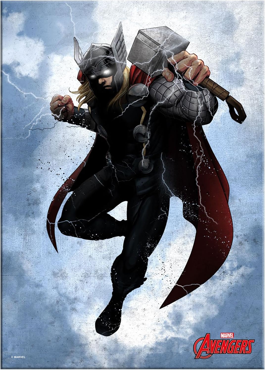 Marvel Comics Metal Poster Dark Thor 32 x 45 cm Posters Wallscrolls