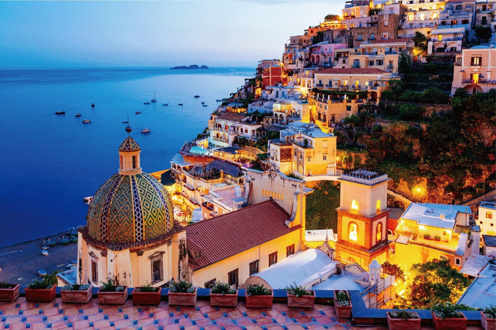 Hrayipt Amalfi Coast Puzzle 1000 Piece Jigsaw Puzzles for Adults Kids Large Puzzle Game Toys Gift