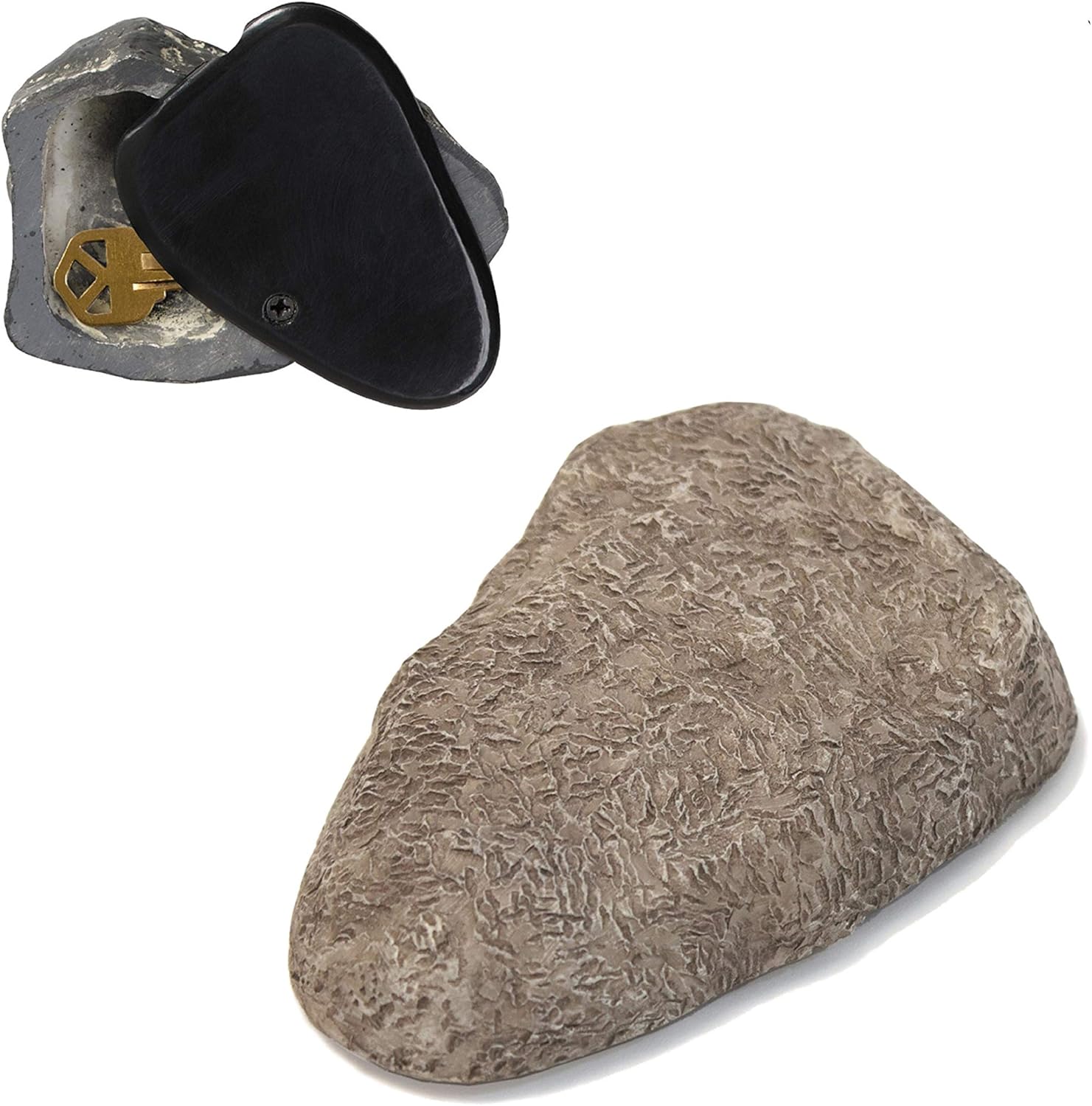 Lucky Line Faux Rock Key Cash Hider, (90601): Office Products
