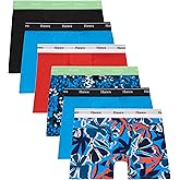 Hanes boys Originals Boxer Briefs, Stretch Cotton Underwear, Assorted, 6-pack