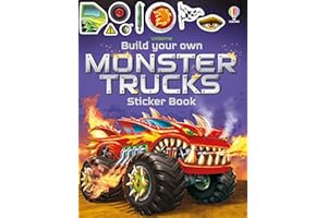 Build Your Own Monster Trucks Sticker Book (Build Your Own Sticker Book)