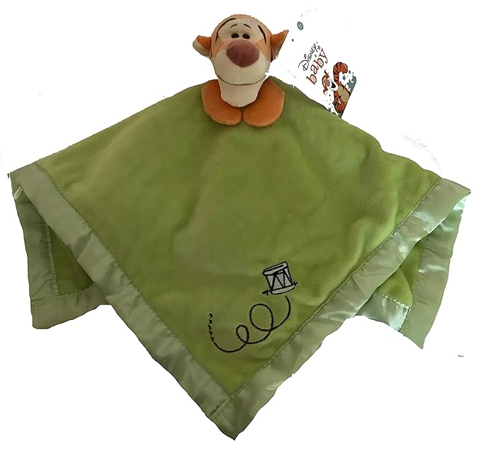 Disney Winnie The Pooh Baby Security Blanket Nursery Blankets Baby Amazon Com