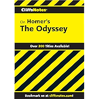 CliffsNotes on Homer's The Odyssey book cover