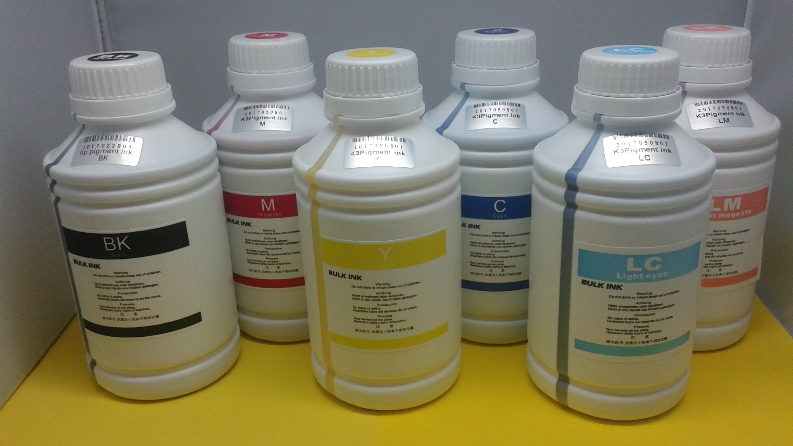 Prisma 6 x 250ml Pigment Sublimation Bulk Refill Ciss Inkjet for use in Artisan 1430 Stylus 1400 T50 L800 L801 L805 837 730 835 810