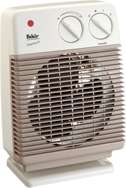 Fakir HL 600 Hobby Heizlüfter mit 2 Heizstufen , Raumthermostat , inkl