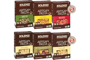 SOLENZI - Superfood & Protein Pasta Pack | Gluten-Free, Organic, Vegan, Kosher | Artisan-Made Italian Pasta | High in Protein