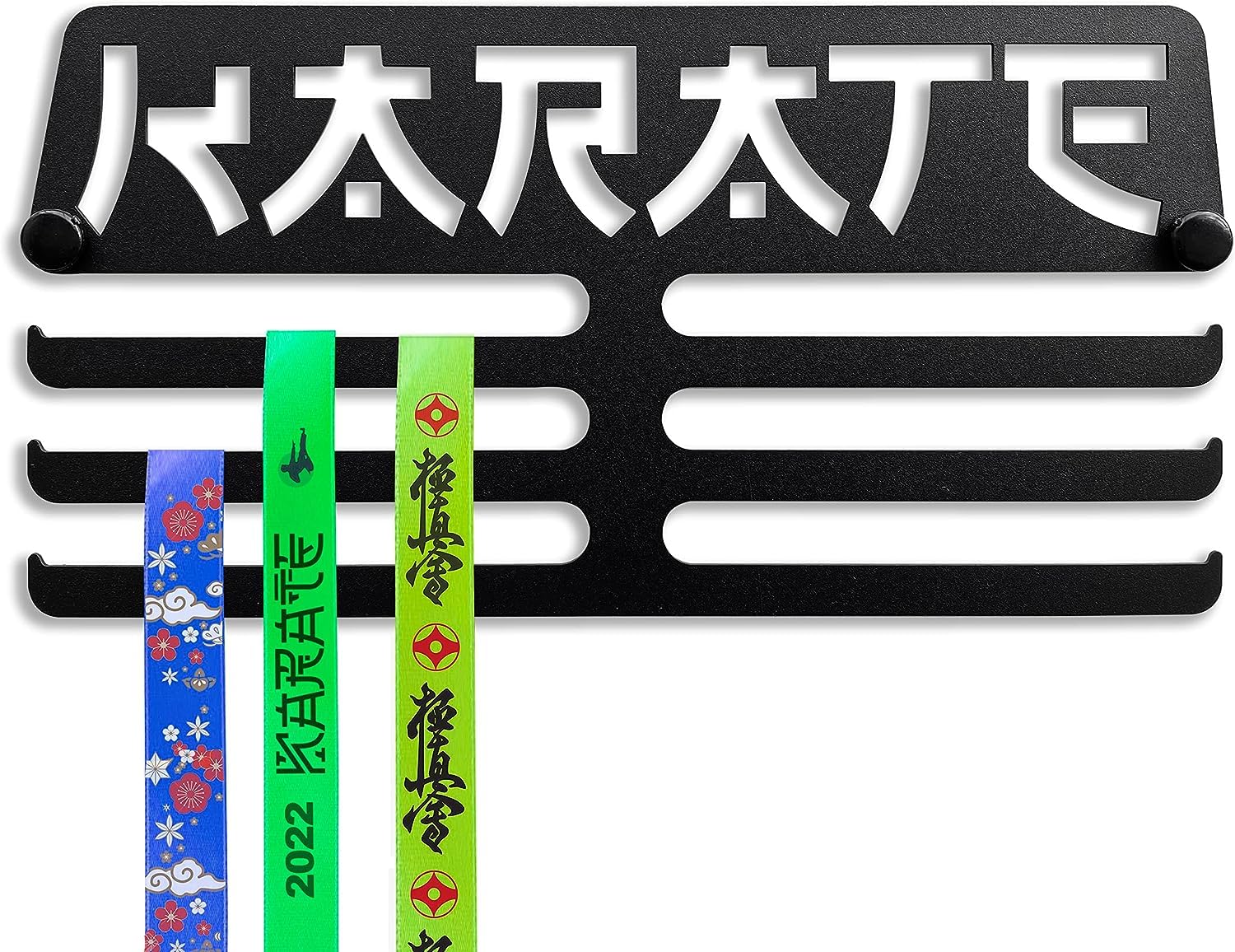 Medal Hanger and Backs (100% Steel) – Made in Spain (KARATE) — image 1