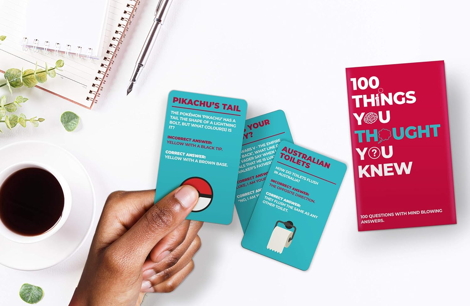 Things You Thought You Knew Trivia Game, White, 3.54 x 5.9 x 1.37 inches - Image 5