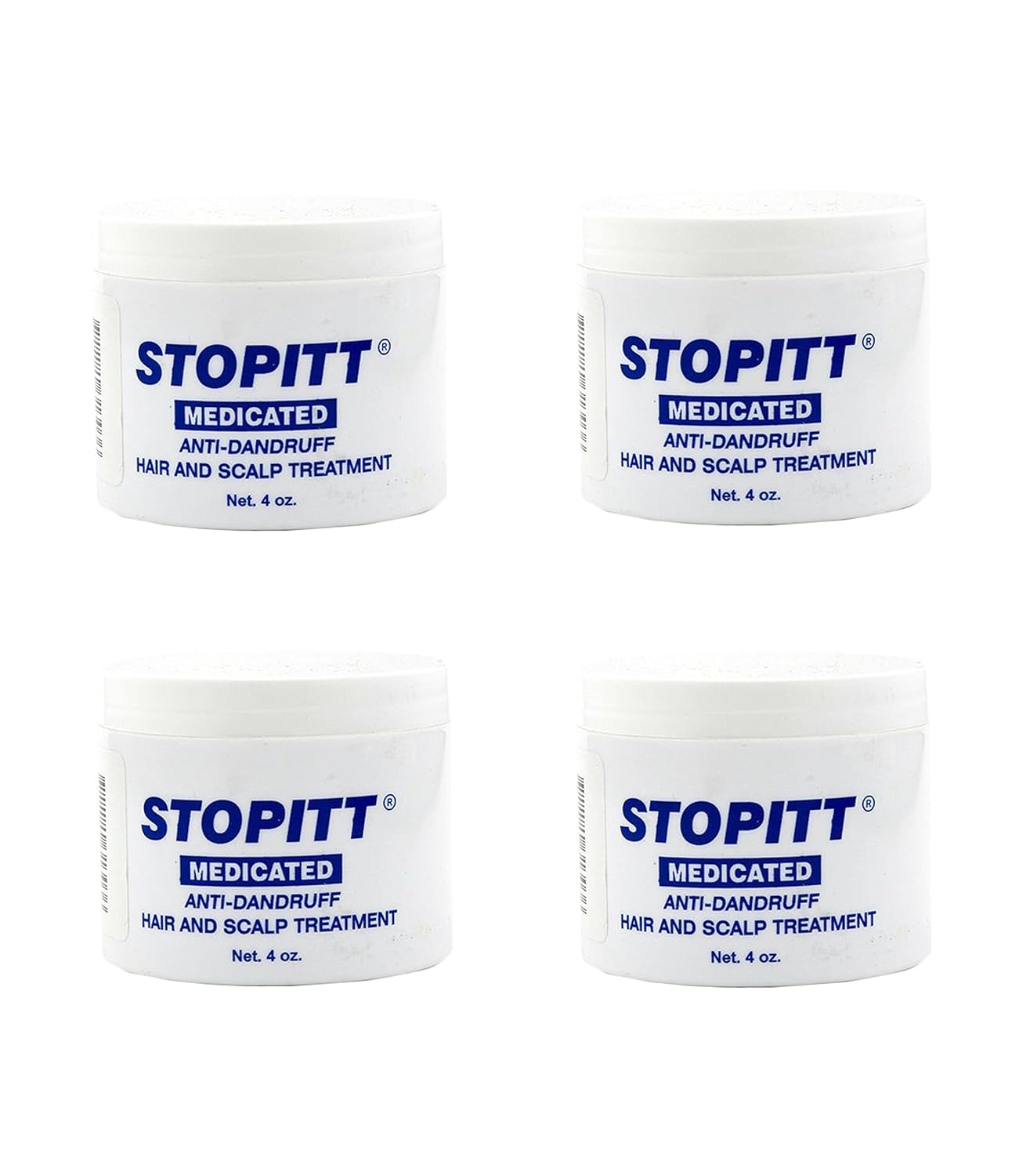 Set of 2 Stopitt 4 oz. Medicated Anti – Dandruff Hair and Scalp Treatment bundled by Maven Gifts : Beauty