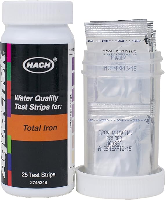 AquaChek Total Iron Test Strips (25 Count) Garden & Outdoor
