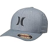 Hurley Men's Baseball Cap - Stretch Fit Lightweight Curved Bill Icon Weld Fitted Baseball Hat for Men (Sizes: S-M, L-XL)
