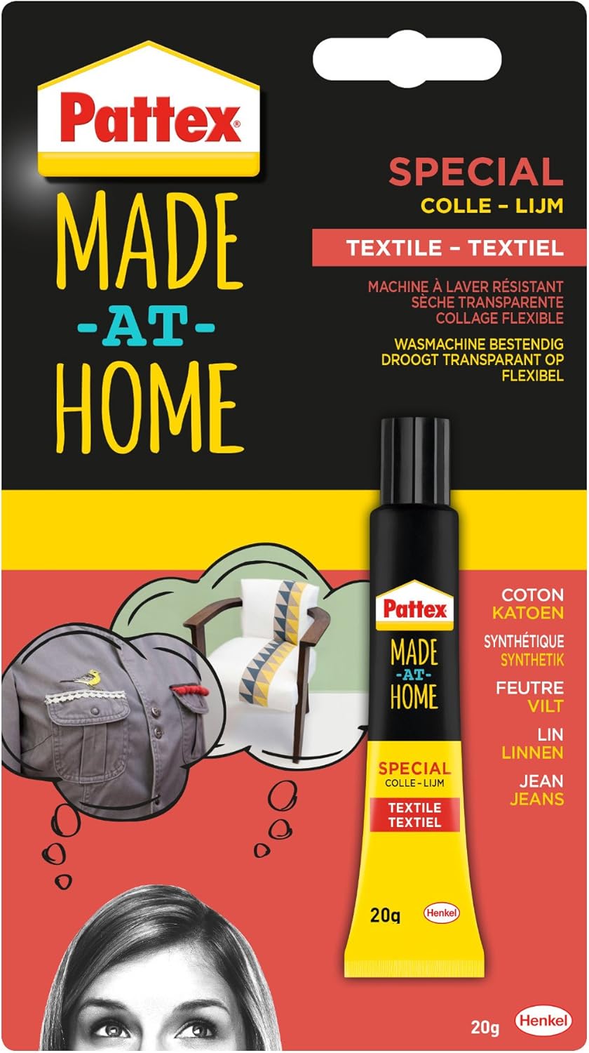 Pattex 1954468 Tube De Colle Speciale Textile 20 G Amazon Fr Bricolage