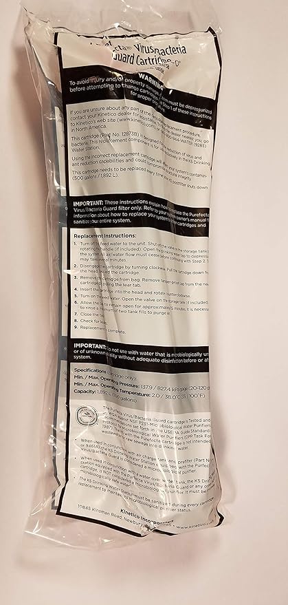 Amazon Com K5 Drinking Station Kinetico Purefecta White Guard Cartridge Filter 12873b 12876h Home Kitchen