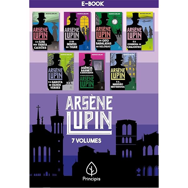 Box Arsène Lupin Vol. I - 7 Livros eBook : Leblanc, Maurice