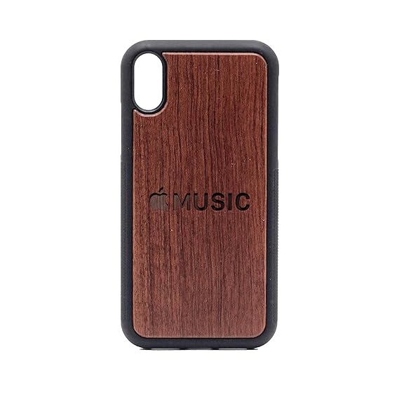 Amazon Com Apple Music Iphone Xr Case Bamboo Premium Slim