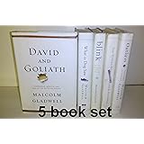 Malcolm Galdwell's 5 Book Set: The Tipping Point, Blink, Outliers, What the Dog Saw, David and Goliath