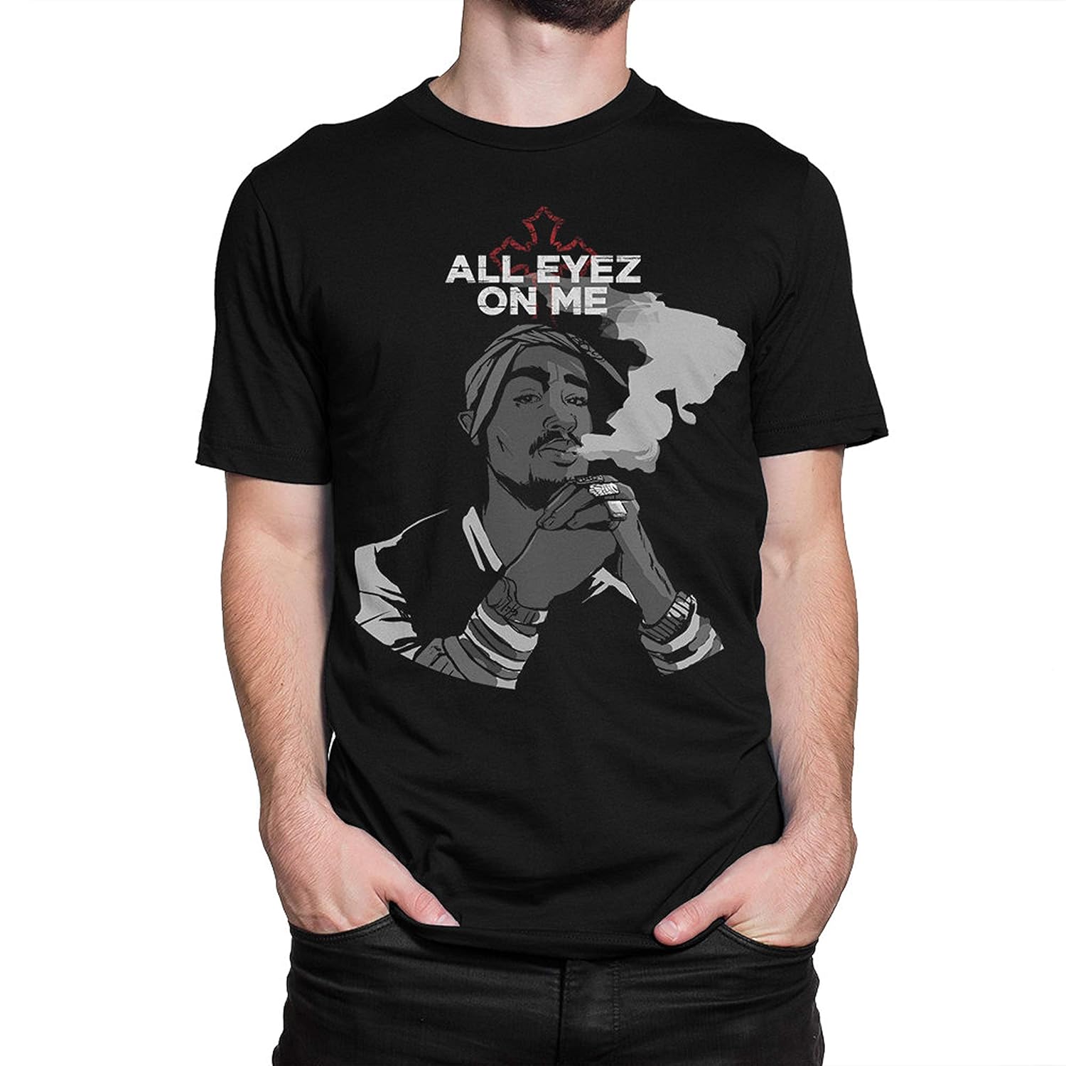 2pac All Eyez On Me T Shirt Tupac Shakur Shirt S All S Teevimy