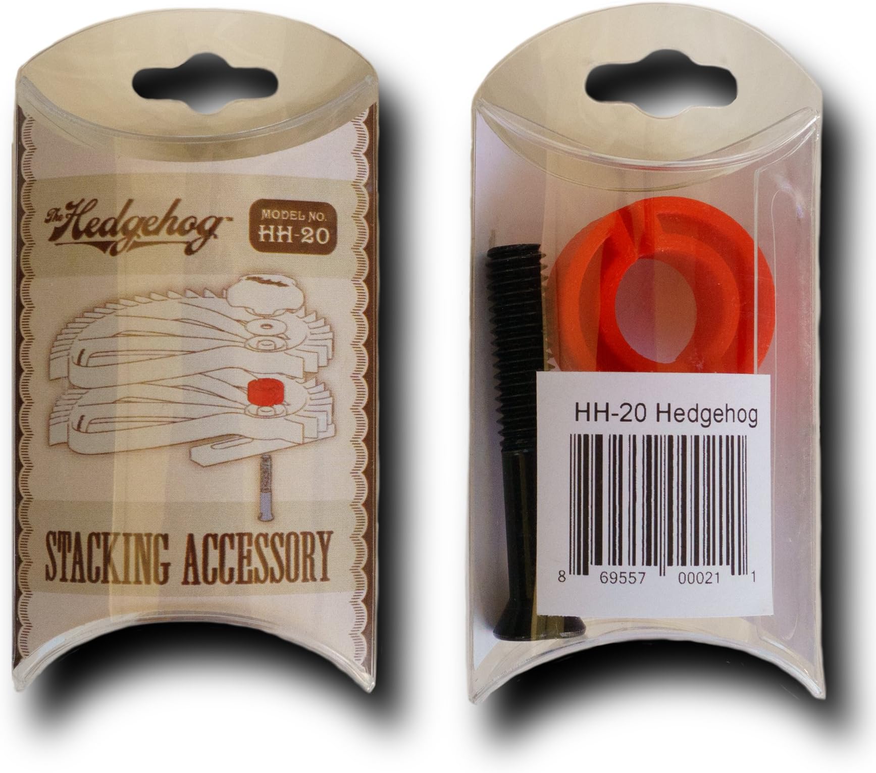 The Hedgehog Stacking Accessory - used to lock two Hedgehog featherboards together