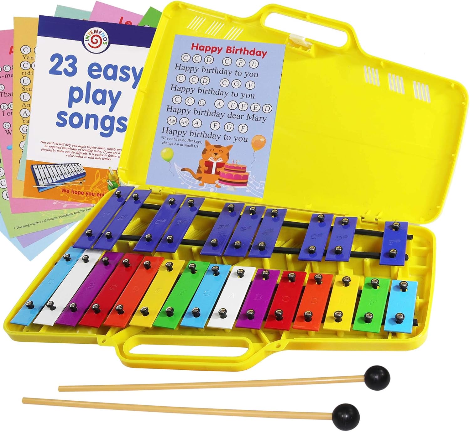 Happy Birthday Music Notes Xylophone Happy Birthday Easy Piano Lead