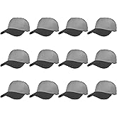 Gelante Plain Blank Baseball Caps Adjustable Back Strap Wholesale LOT 12 PC'S