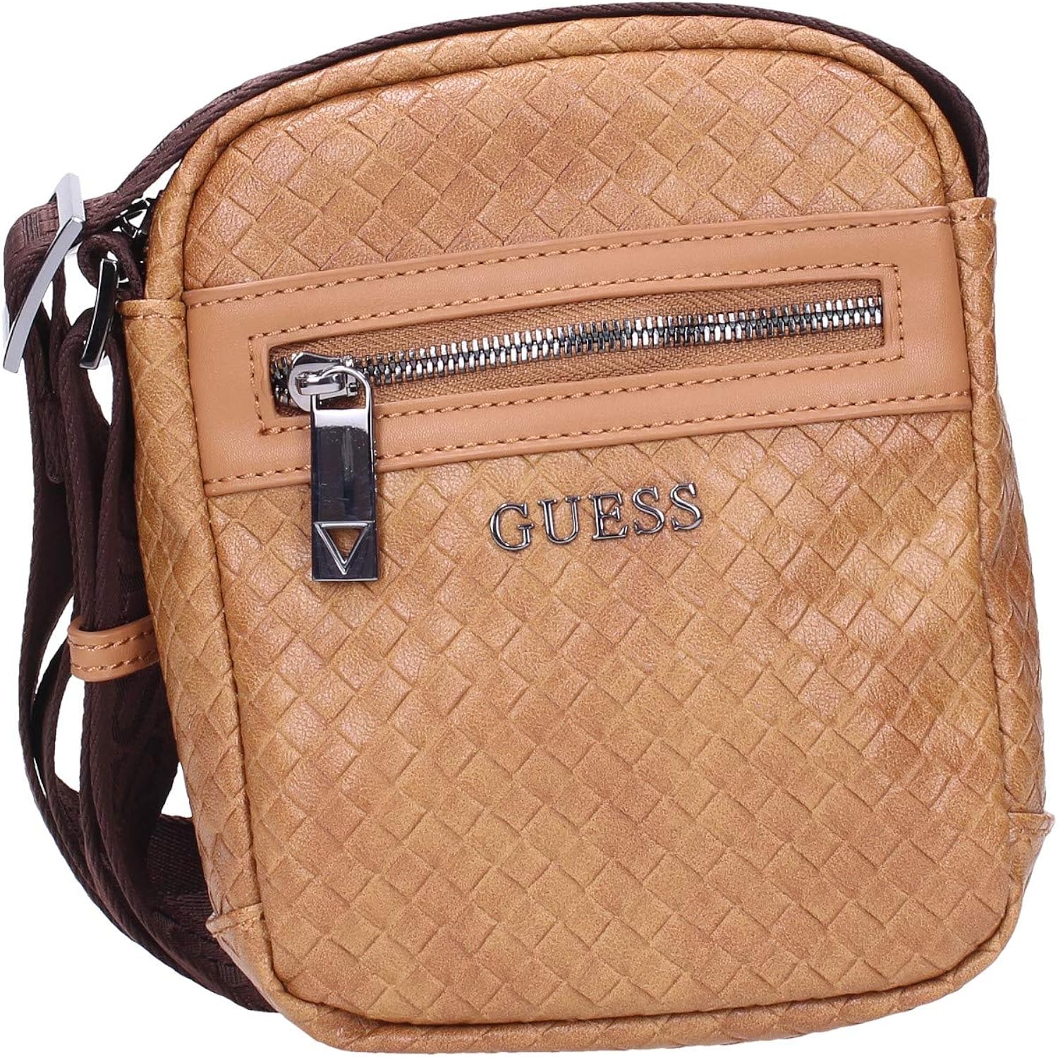 Guess New Milano Crossbody bag camel Amazon.co.uk Shoes & Bags