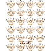 Small Crown Brooch pins for women fashion Rhinestone Gold-plated-color Silver-plated-color Crown Brooch for men