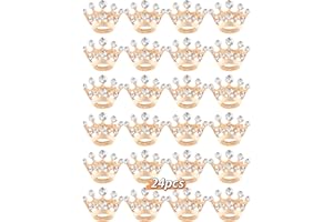 TICHSO Small Crown Brooch pins for women fashion Rhinestone Gold Silver Crown Brooch for men