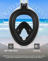 ACURE Full Face Snorkel Mask SN04 with Detachable Camera Mount view 2
