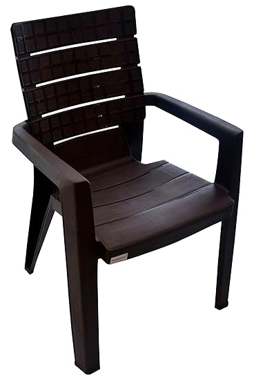 Varmora Arm Chair (Chocolate, DF002)