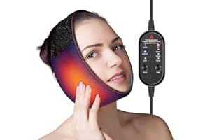 Mloas tmj Heating pad for jaw, tmj Relief Products jaw with 3 Heat and 4 Time Settings for TMD Chin Wisdom Teeth Issues, Oral