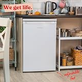 Russell Hobbs Under Counter Freezer 91L 55cm White RH85UCFZ552E1W view 6