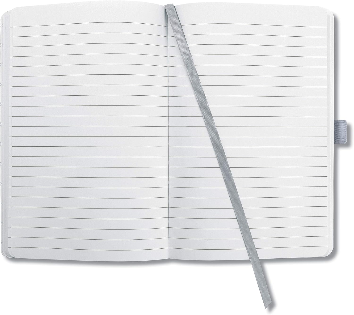 SIGEL JN208 Notebook Jolie, approx. A6, lined, hardcover, design glacier Grey, gray & pink, approx. A6 (9.5 x 15 cm) - Image 4