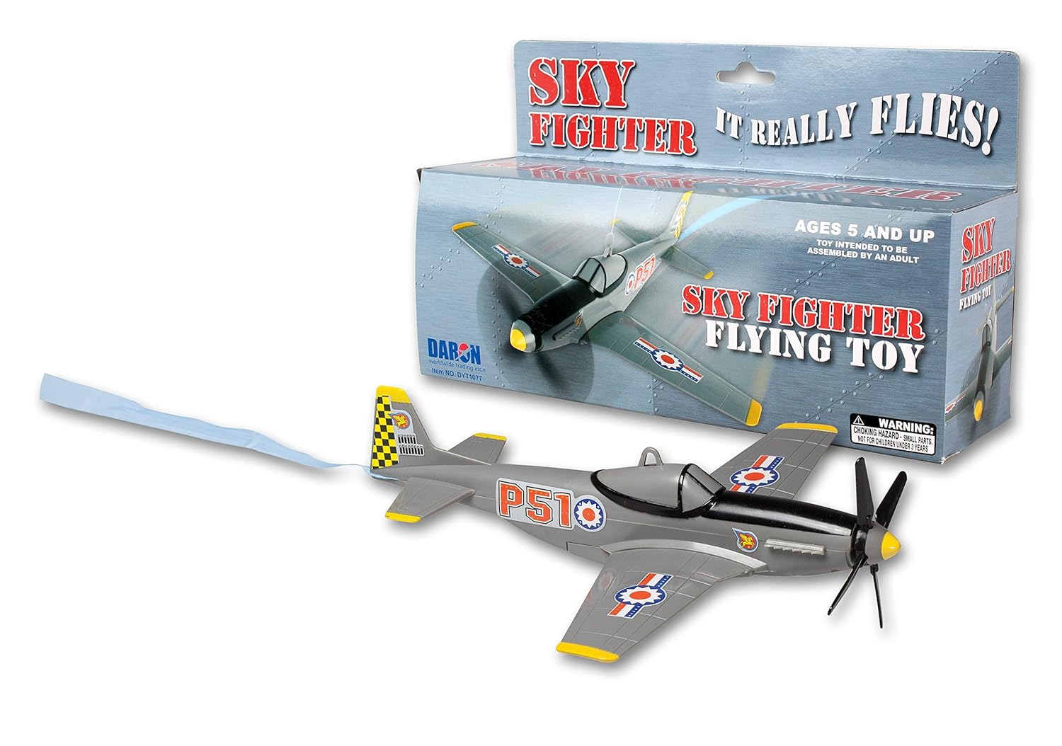 Daron Sky Fighter Flying Toy On A String Amazon Co Uk Toys Games