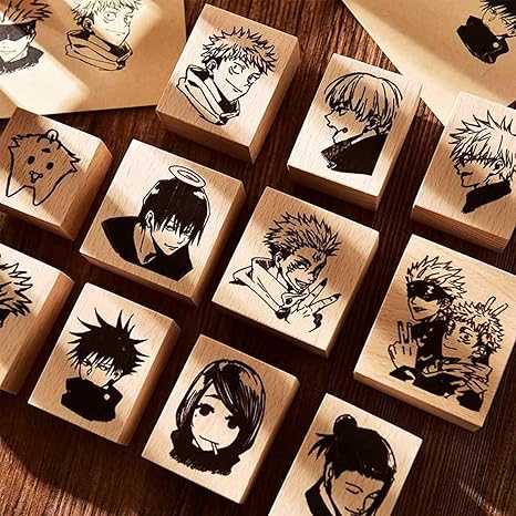 Amazon Co Jp 呪術廻戦 虎杖 悠仁 伏黒 恵 釘崎 野薔薇 五条 悟 狗巻 棘 印鑑 印章 子供用 シャチハタ スタンプ 印 認印 ハンコ 判子 実印 ネーム9 水引 評価印セット 奨励印章 セット 贈り物 悠二 禪院 真希 パンダ