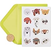 Papyrus Blank Card (Dogs with Glasses)