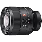 Sony SEL85F14GM FE 85mm F1.4 GM Lens (Black)