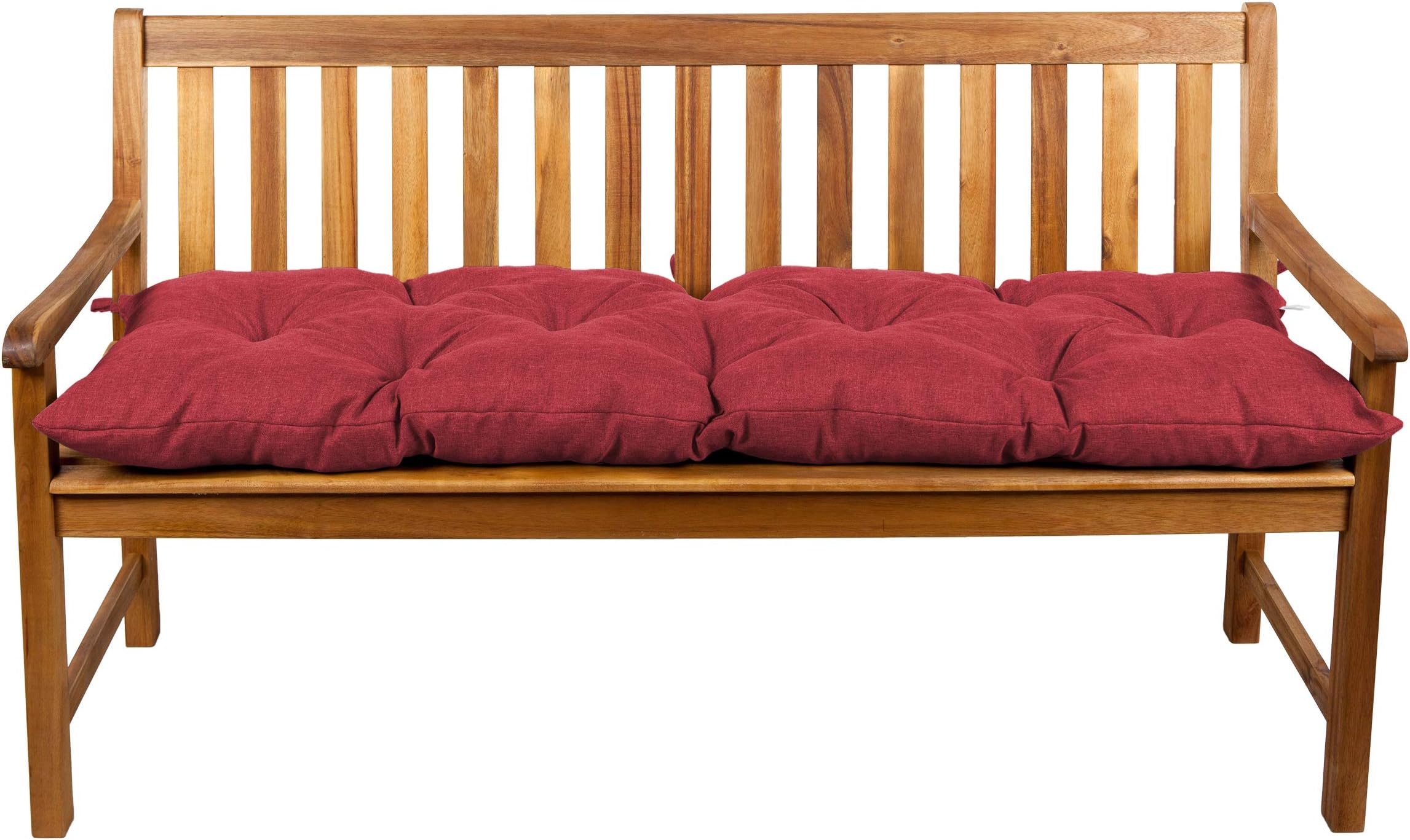 Gutekissen Bench cushion Patio Lawn Bench or Swing Garden Furniture LS(180x30, Red 9)