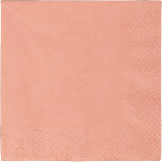 Unique 99232 Peach Paper Napkins, 20ct Buy Online at Best Price in UAE