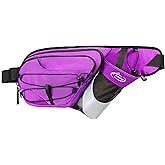 AiRunTech Fanny Pack with Water Bottle Holder, Hiking Waist Bag for Walking Accessories Essentials, Hiking Hydration Gear Gift Women Men